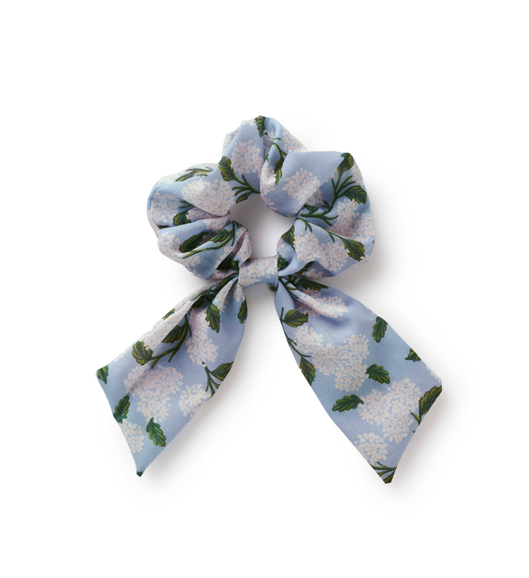 Rifle Blue Hydrangea Scrunchie