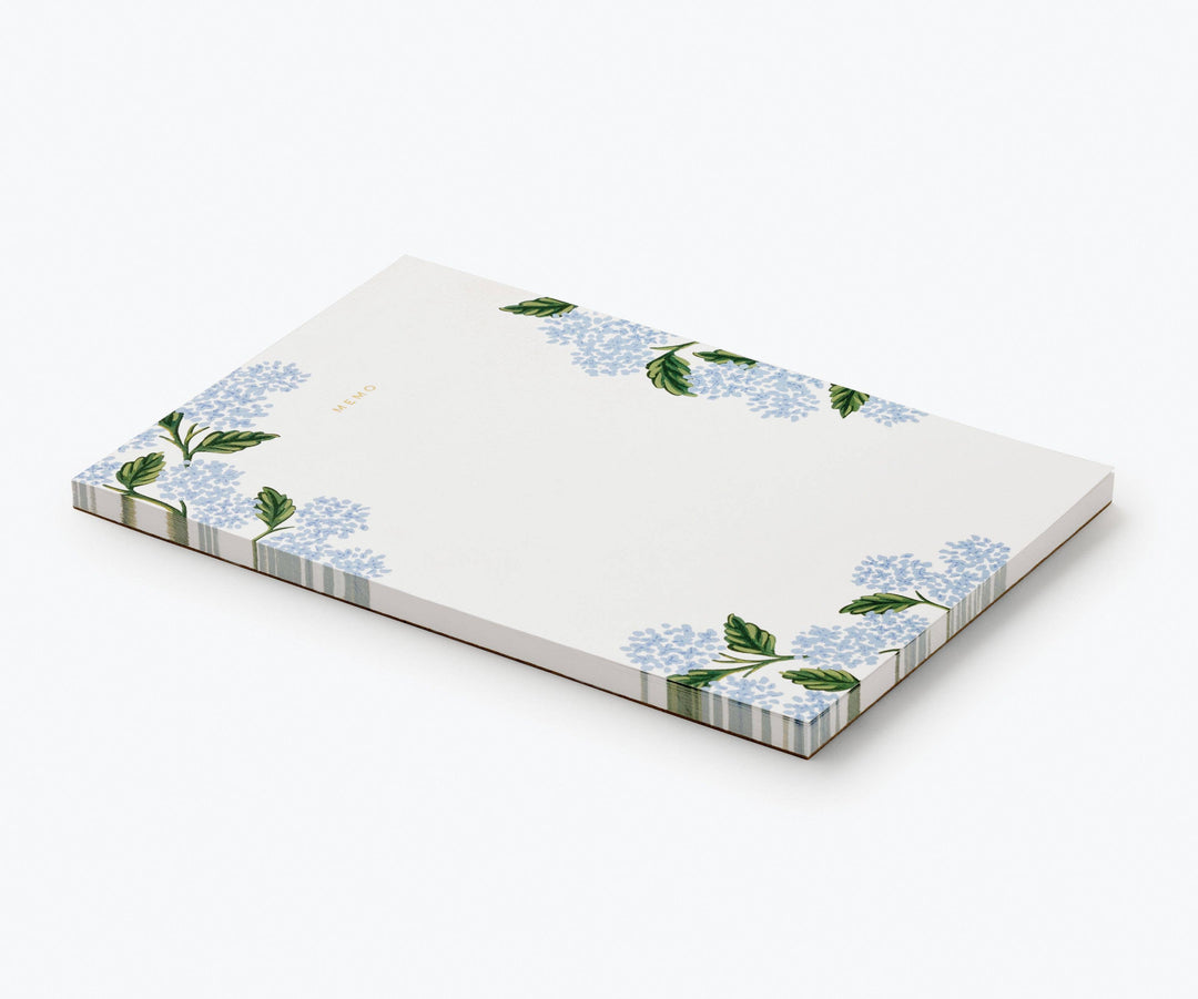 Rifle Hydrangea Memo Notepad