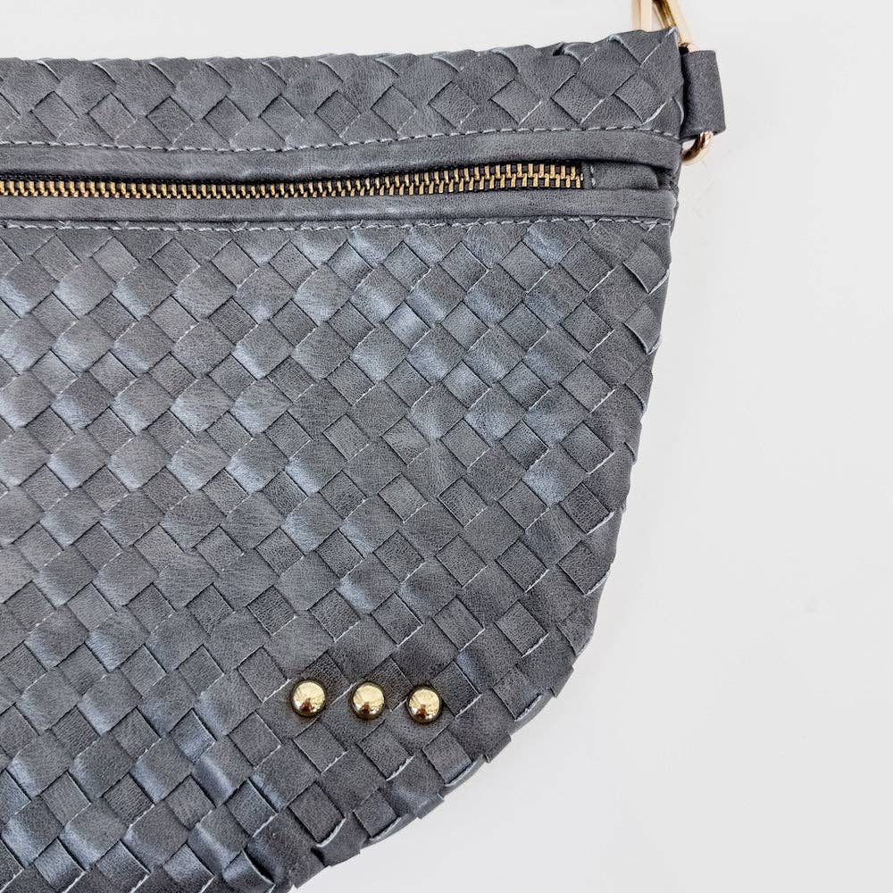 Bum Bag-Westlyn Woven Leather