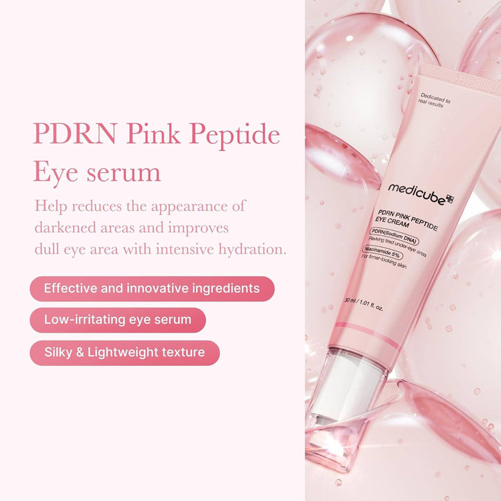Medicube Eye Cream 1oz-Salmon DNA PDRN Pink Peptide Eye Cream