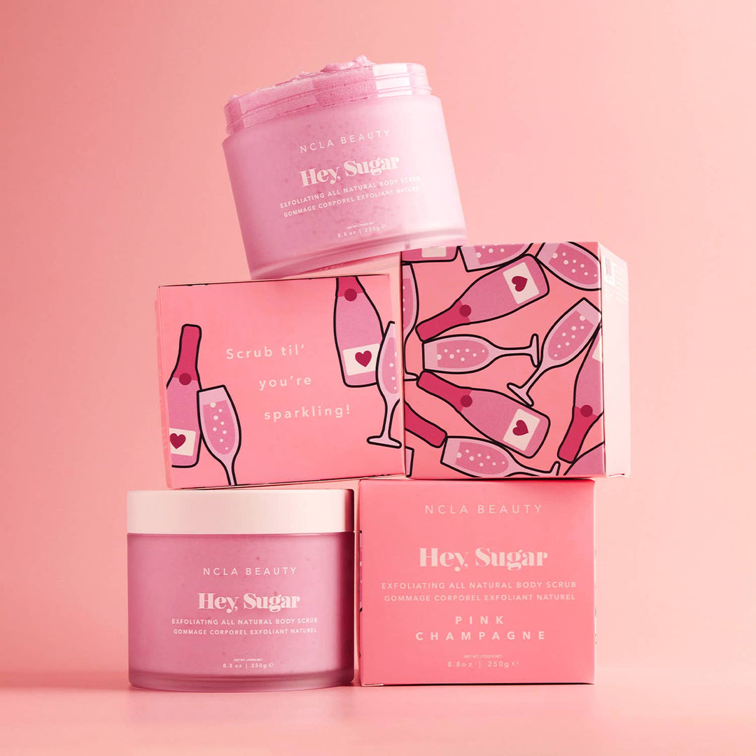 All Natural Body Scrub - Pink Champagne