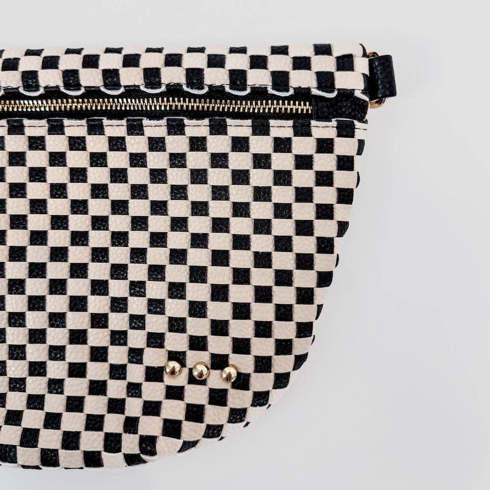 Bum Bag-Westlyn Woven Leather