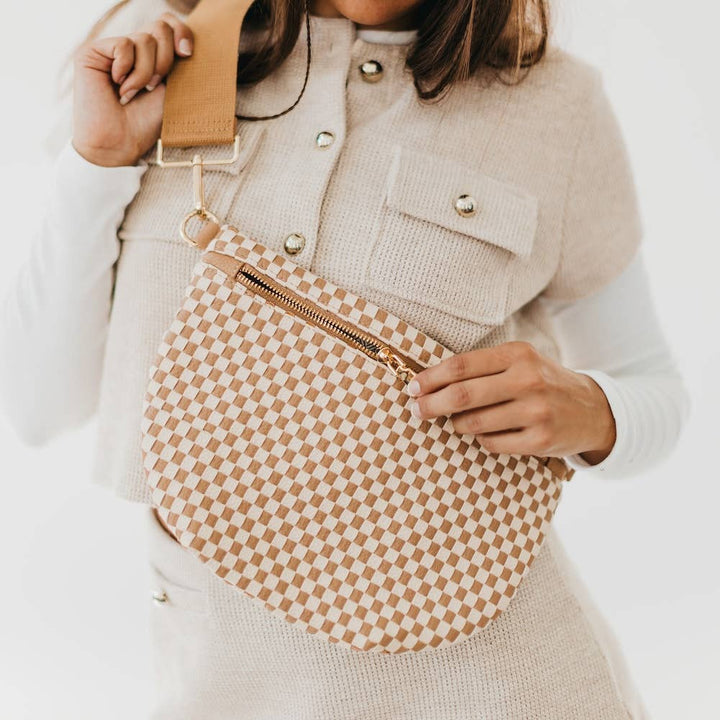 Bum Bag-Westlyn Woven Leather