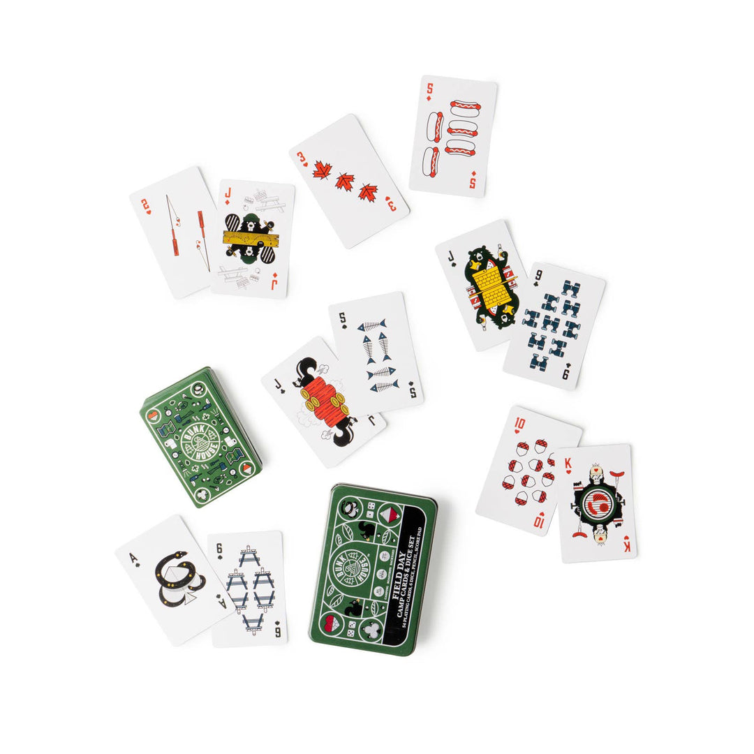 Bunk House™ Field Day Camp Cards & Dice Set