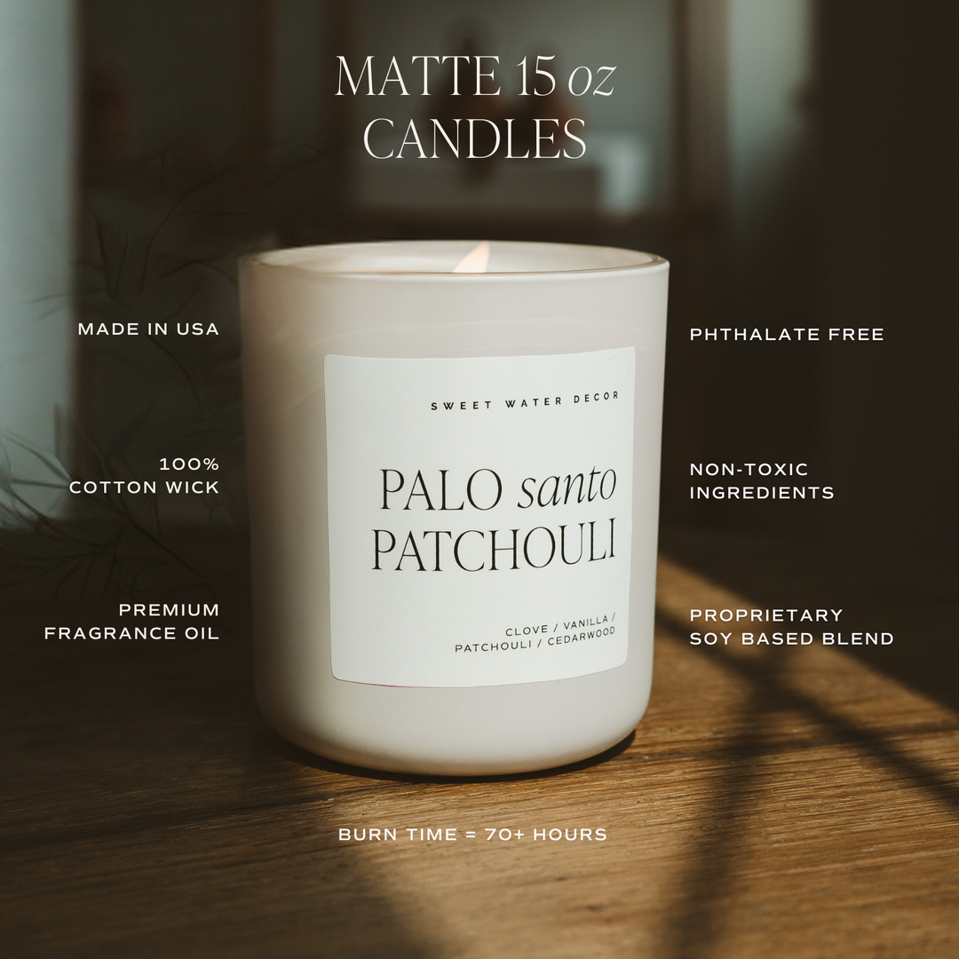 Relax, Girl 15 oz Soy Candle, Matte Jar