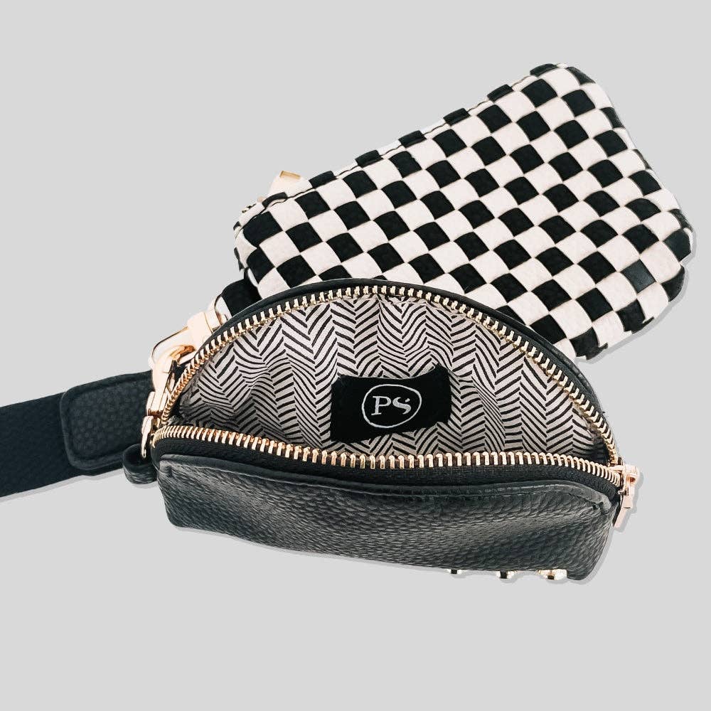 Wristlet-Wonderlust Woven Dual Pouch