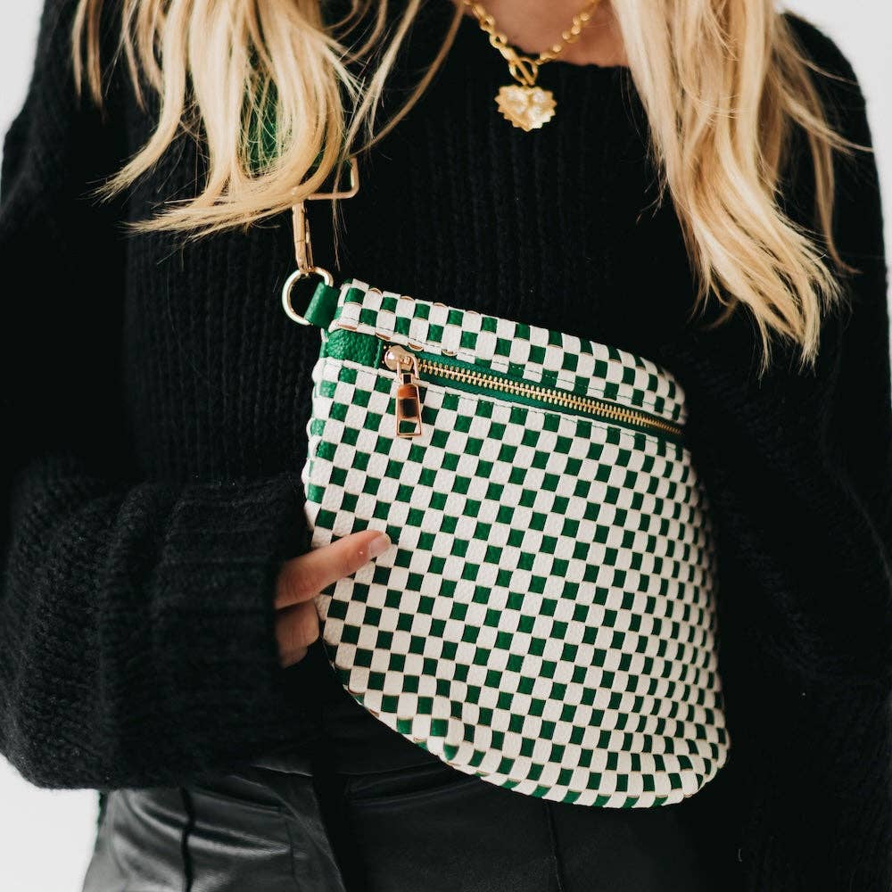 Bum Bag-Westlyn Woven Leather