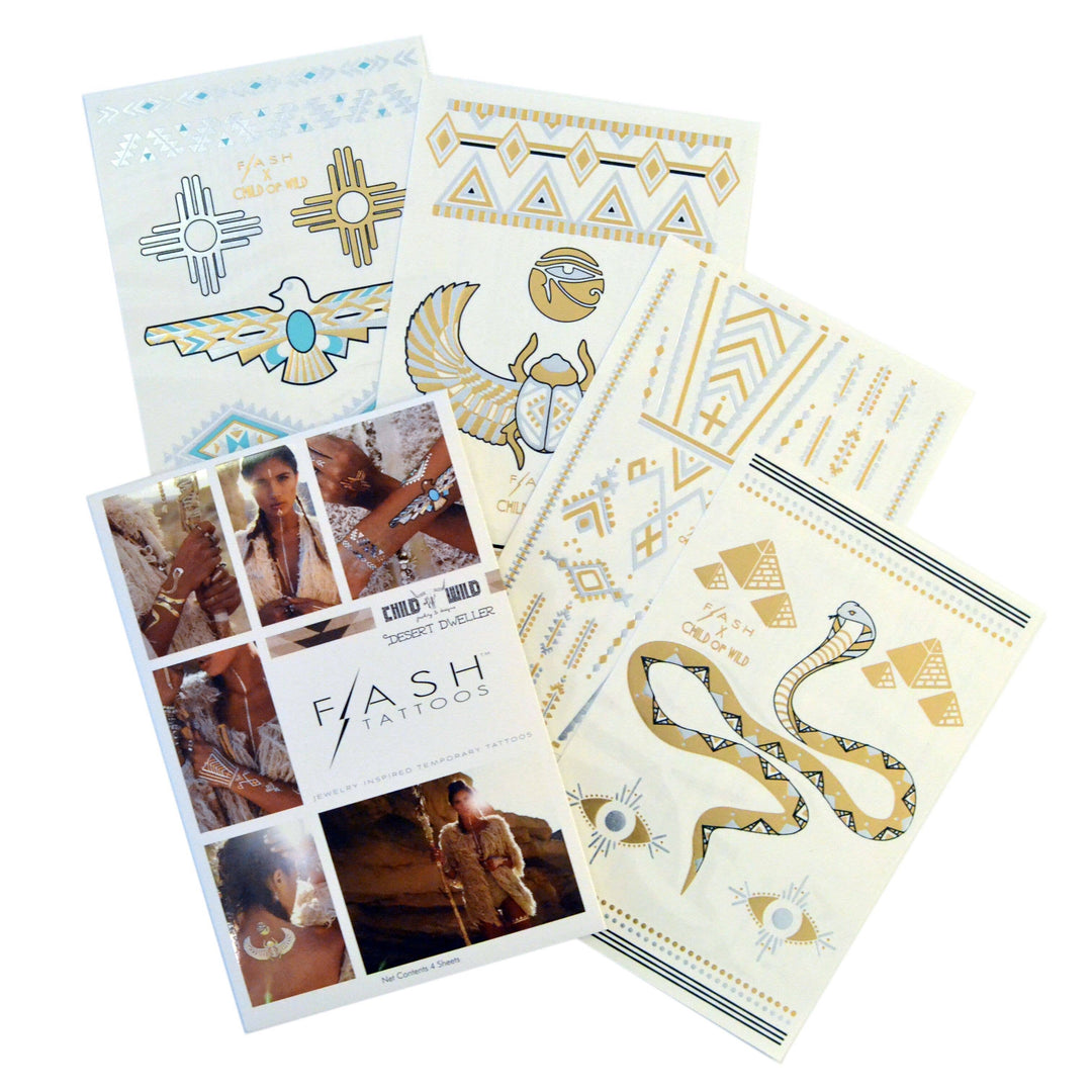 Desert Dweller Temporary Tattoo