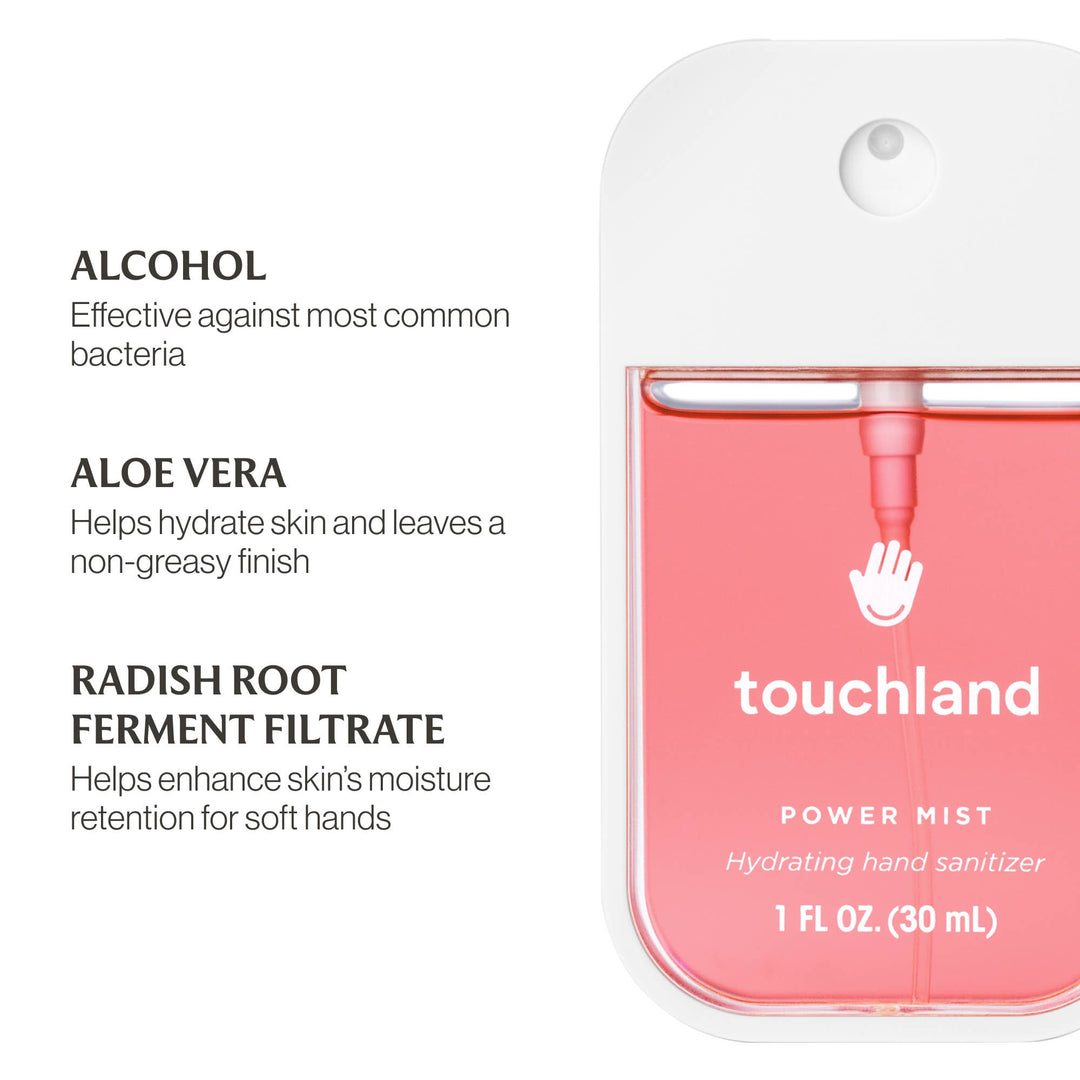Power Mist Hydrating Hand Sanitizer 1oz-Wild Watermelon