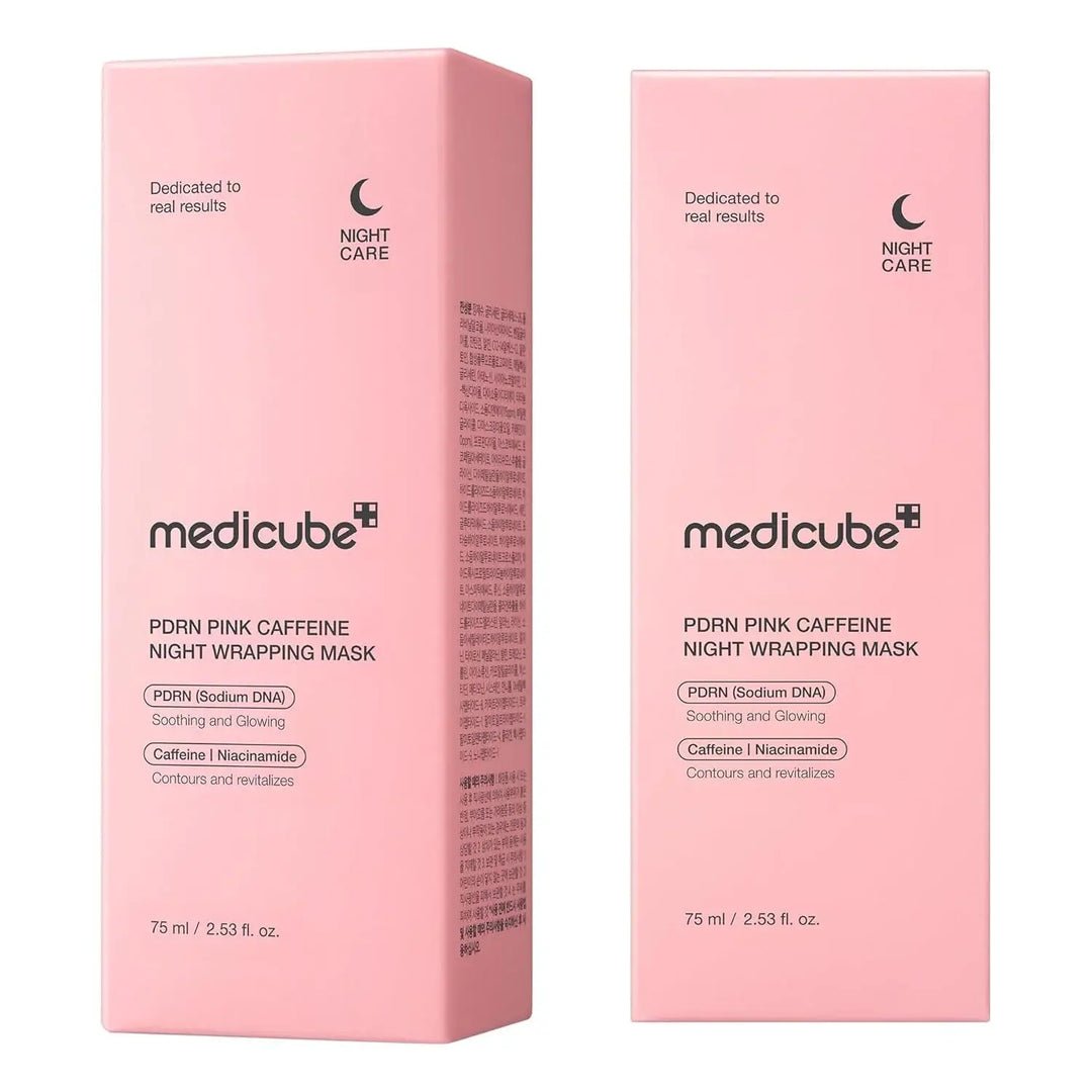 Medicube Mask 75ml-PDRN Pink Caffeine Night Wrapping Mask