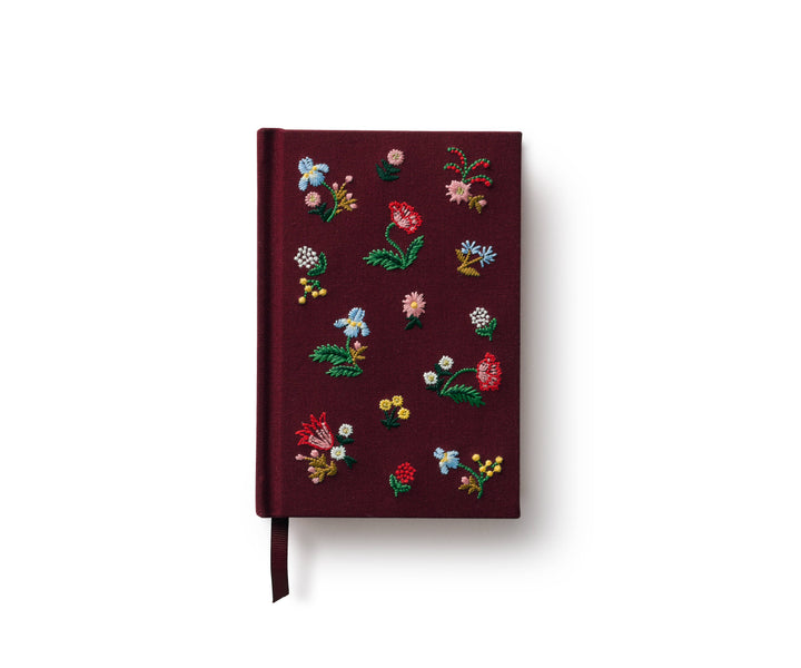 Mini Embroidered Journal-Gracie