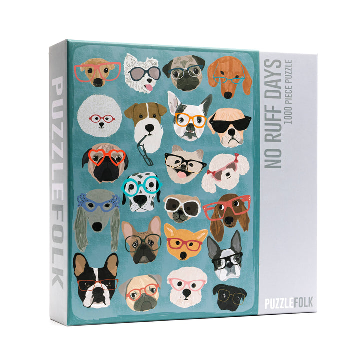 Puzzle-No Ruff Days Dogs 1000 piece