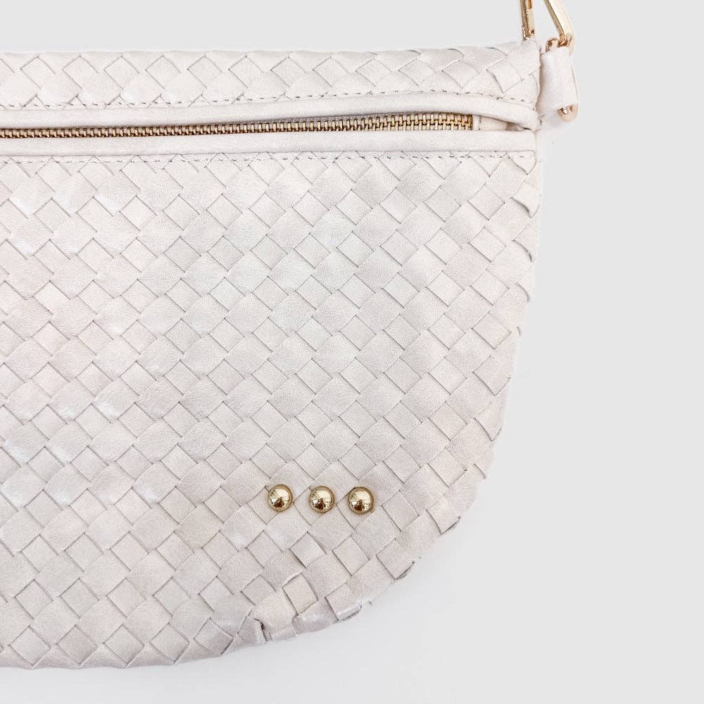 Bum Bag-Westlyn Woven Leather