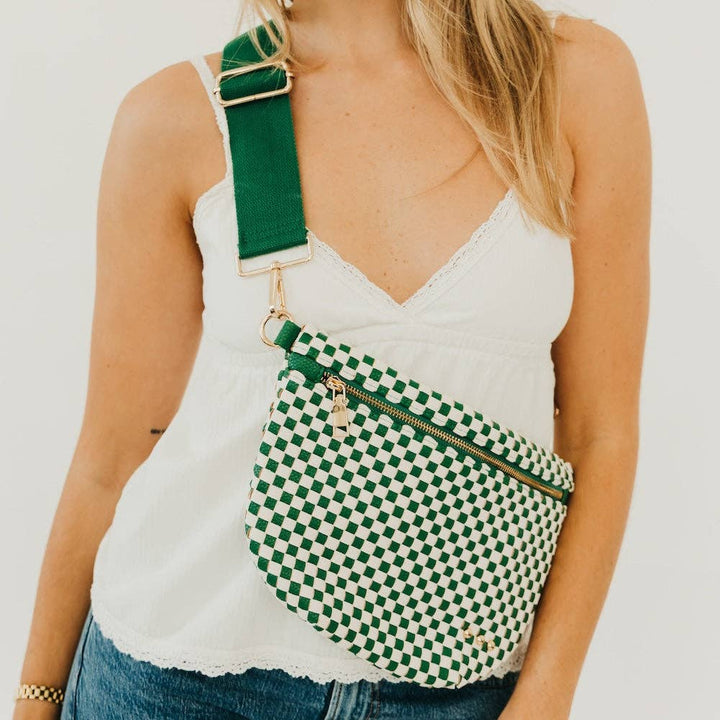 Bum Bag-Westlyn Woven Leather