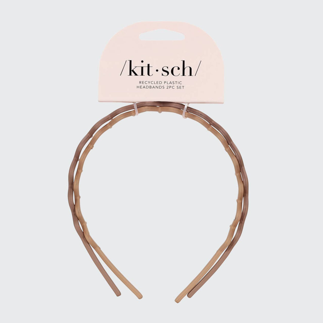 Zig Zag Headband 2pc - Neutral