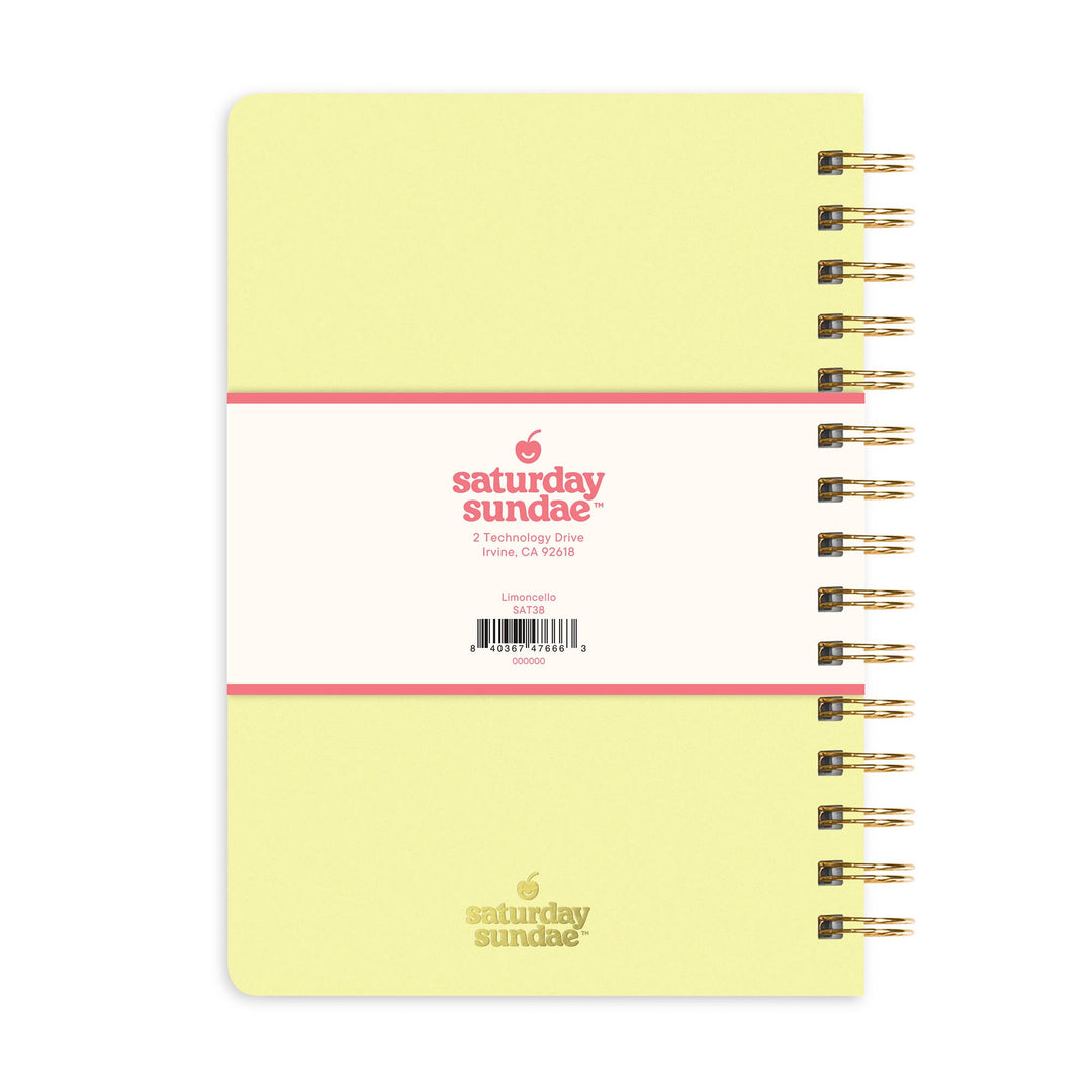 Spiral Notebook-Limoncello A5 Mini Sprinkles