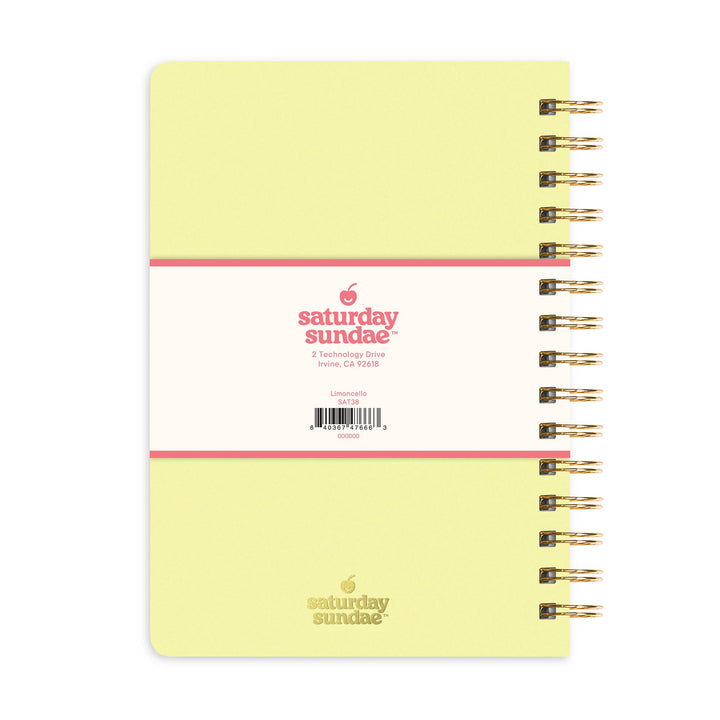 Spiral Notebook-Limoncello A5 Mini Sprinkles