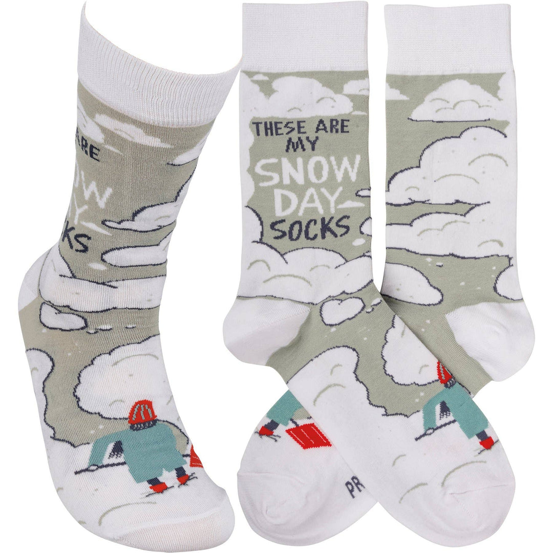 Socks-These Are My Snow Day
