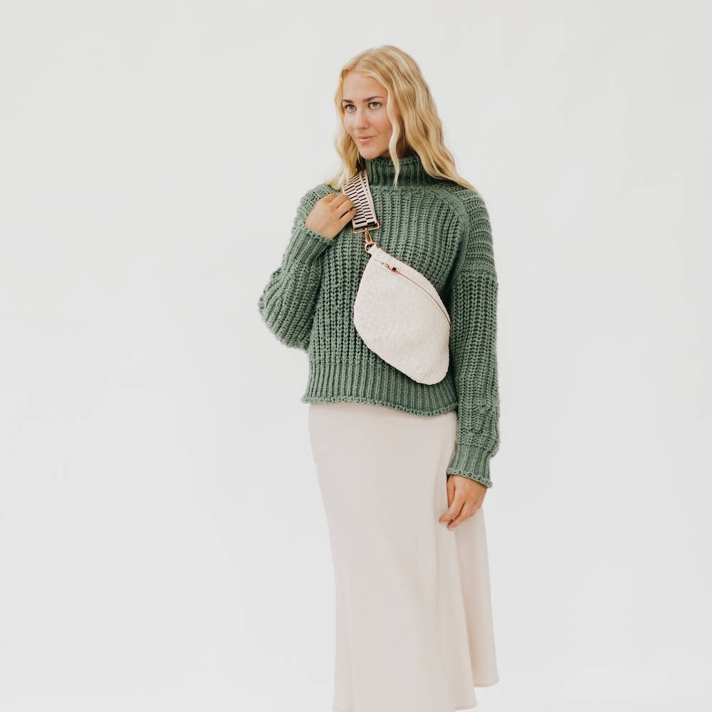 Bum Bag-Westlyn Woven Leather