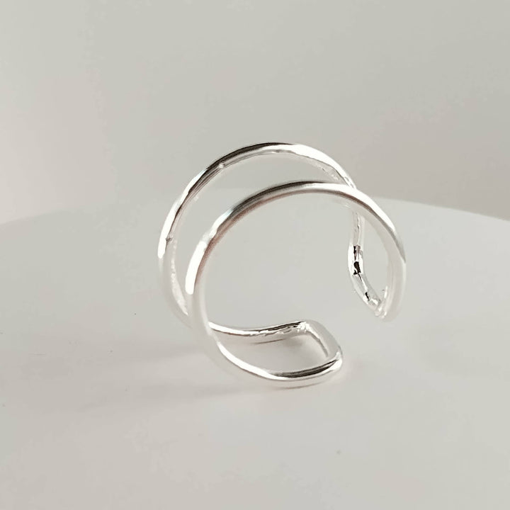 Double Band Ring: Gold