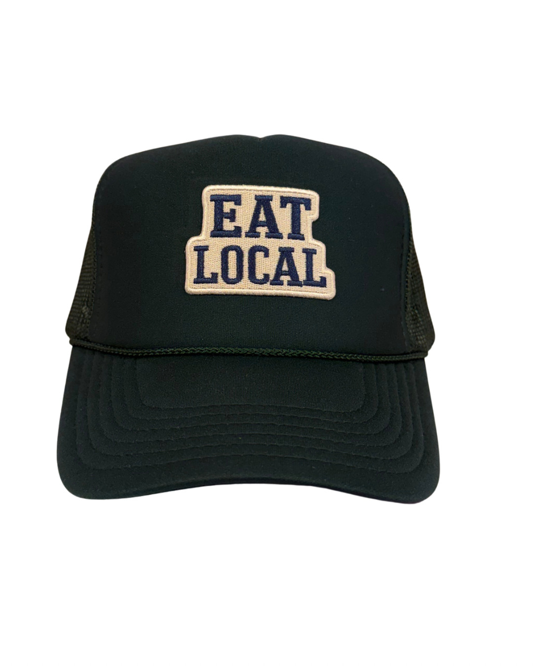 Eat Local Dark Green Trucker Hat Collection