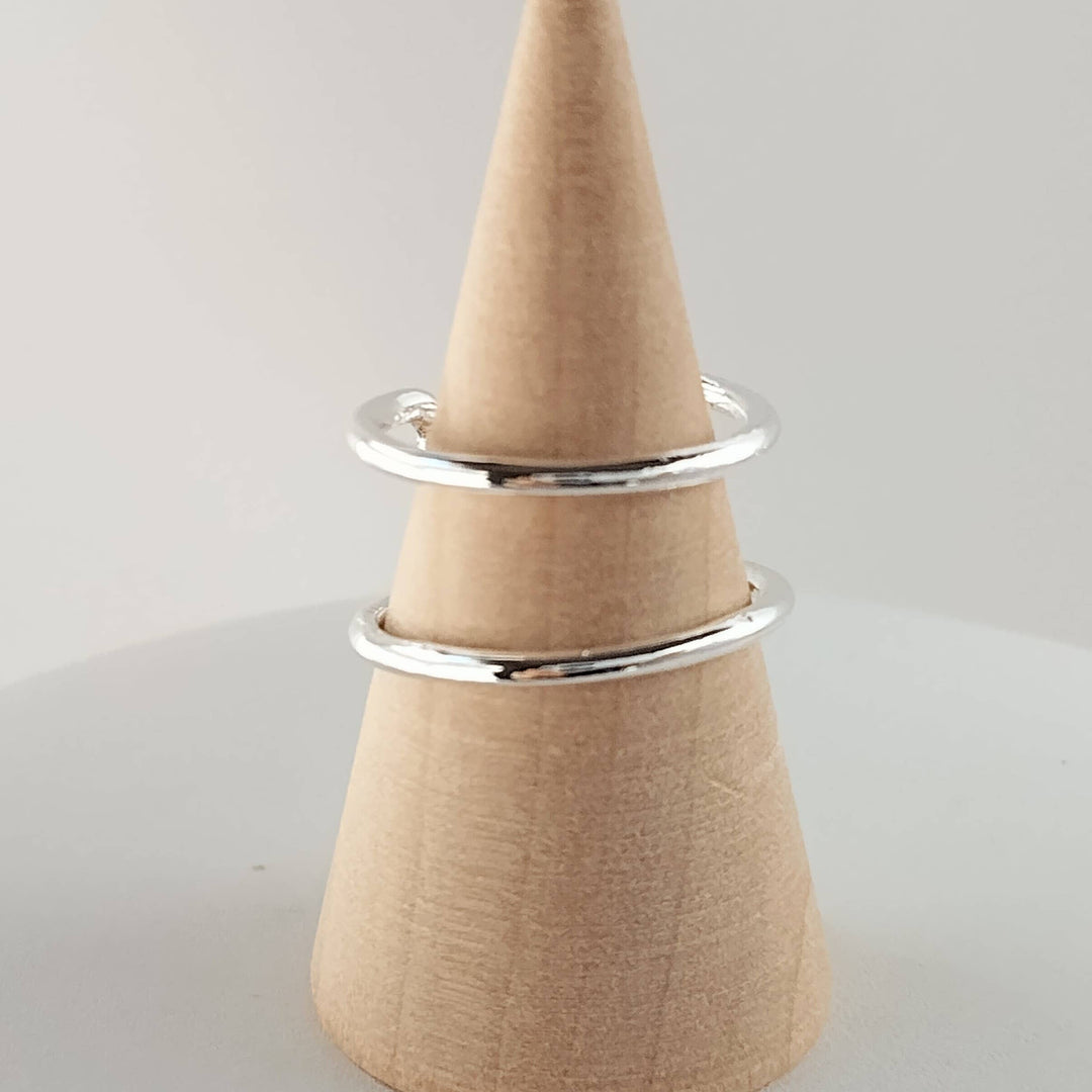 Double Band Ring: Gold