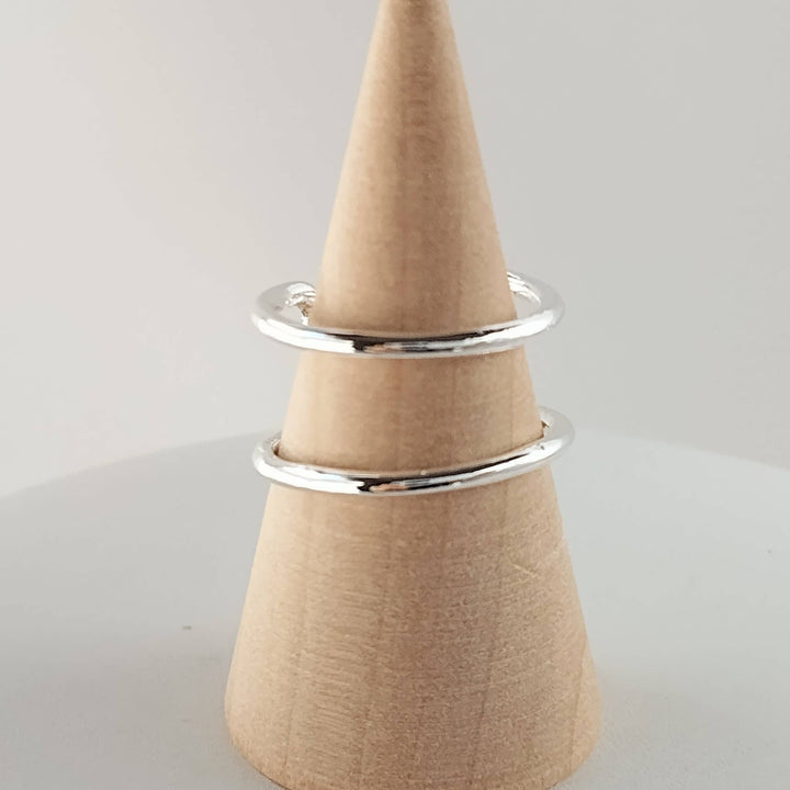 Double Band Ring: Silver