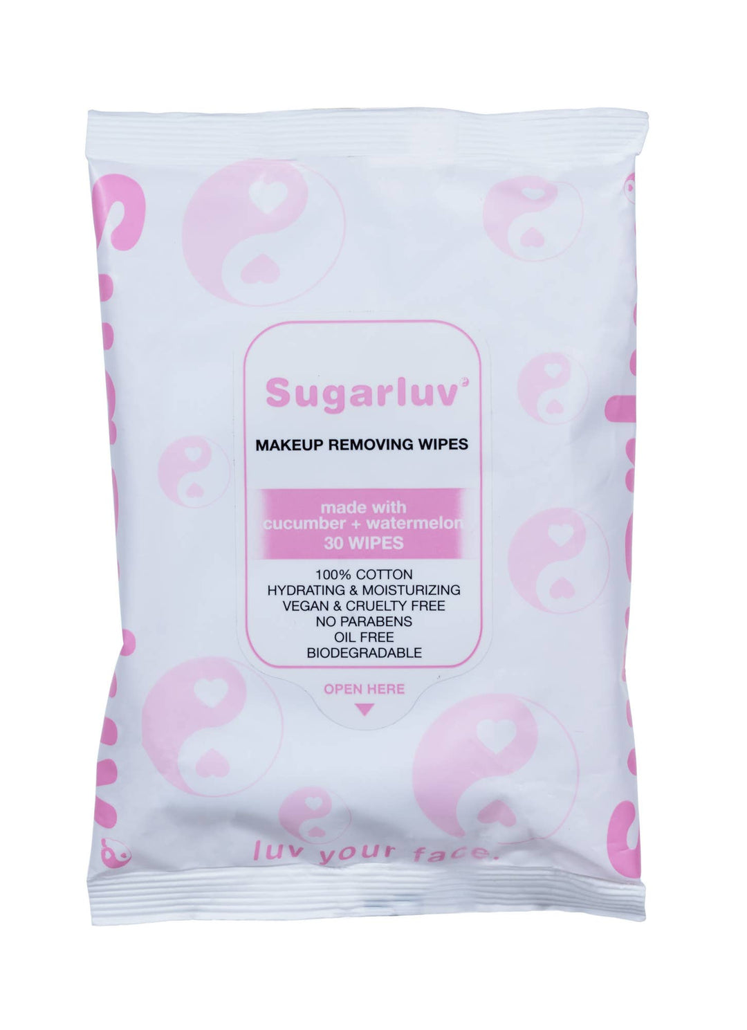Facial Cleansing Wipes Micellar Cucumber/Watermelon 30 Count