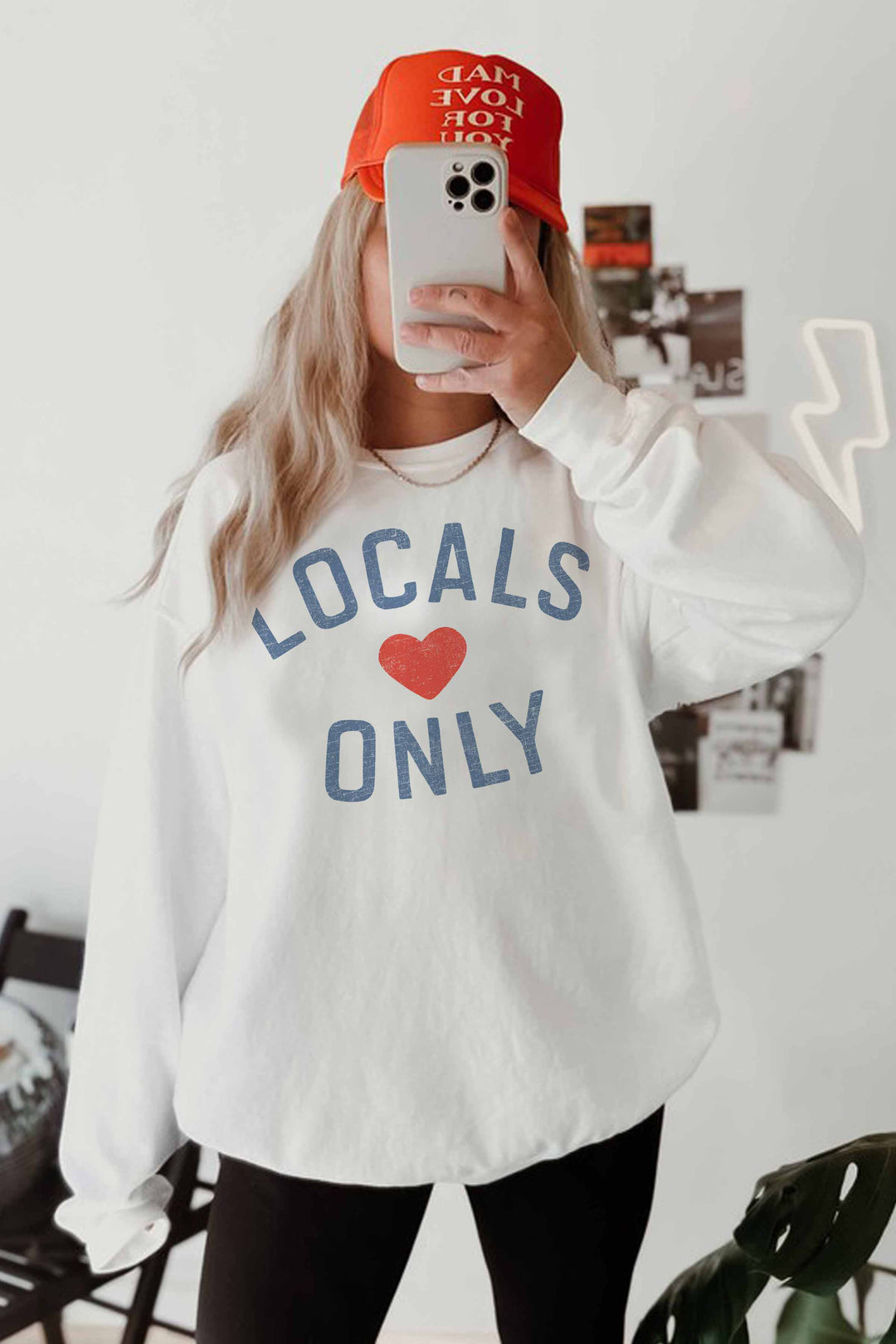 Oversized Sweatshirt-Locals Only