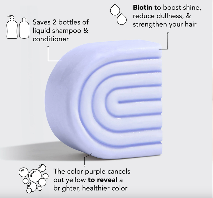 Solid Conditioner Bar-Purple Toning