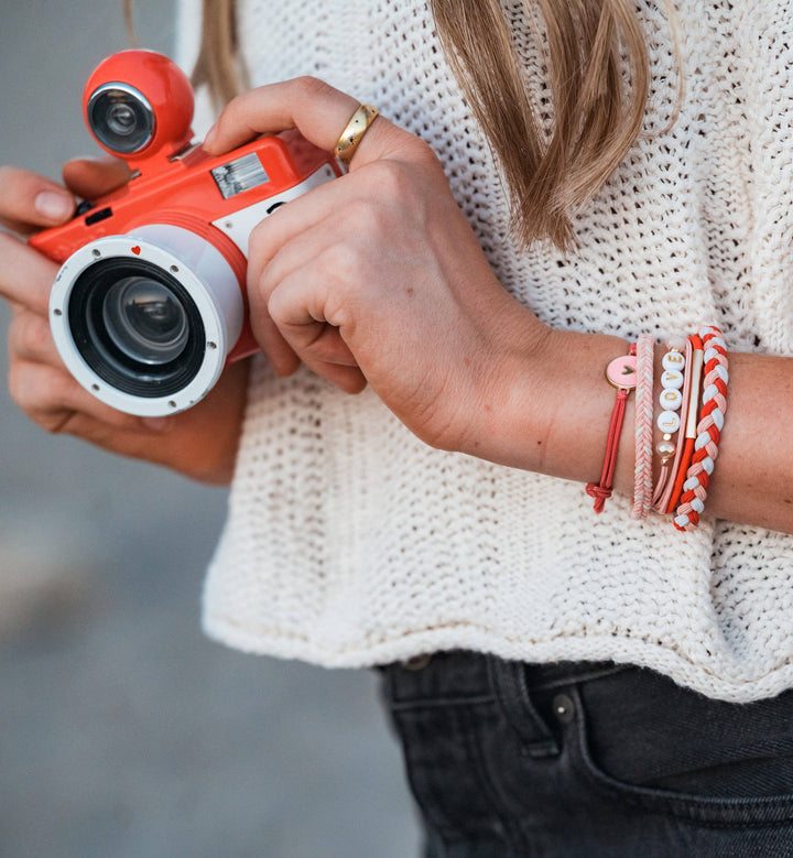 Hair Tie Bracelets-Love
