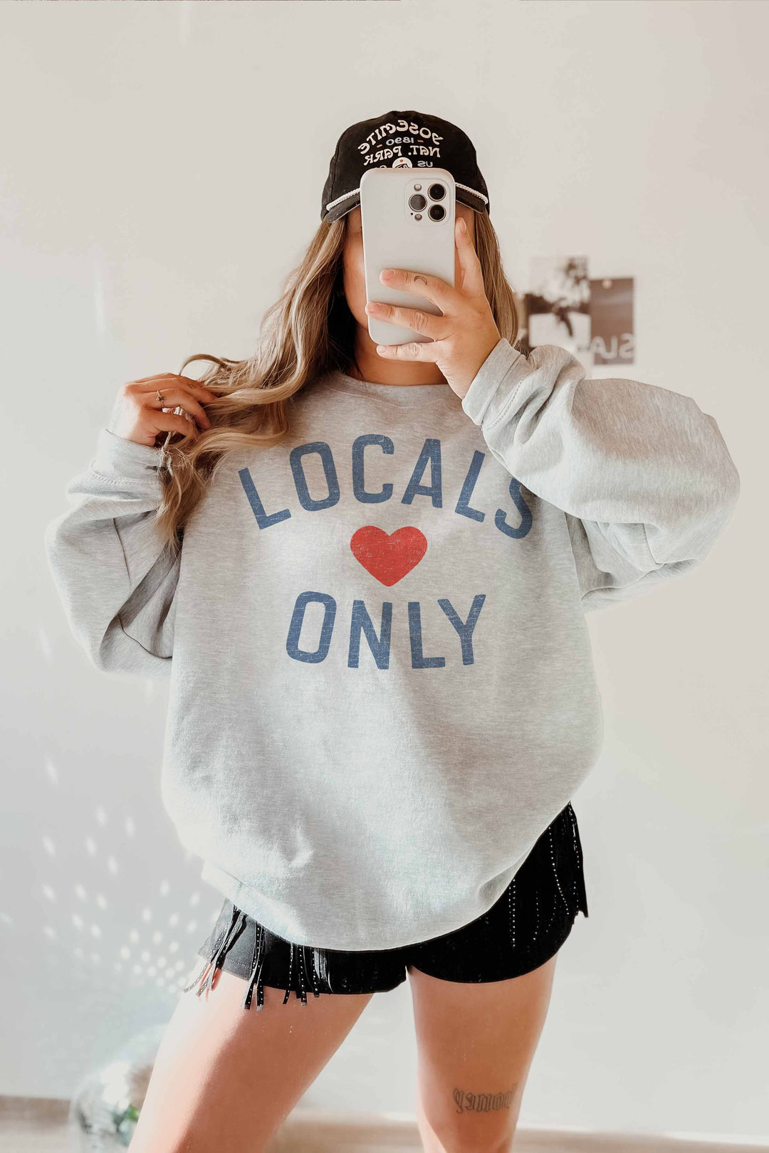 Oversized Sweatshirt-Locals Only