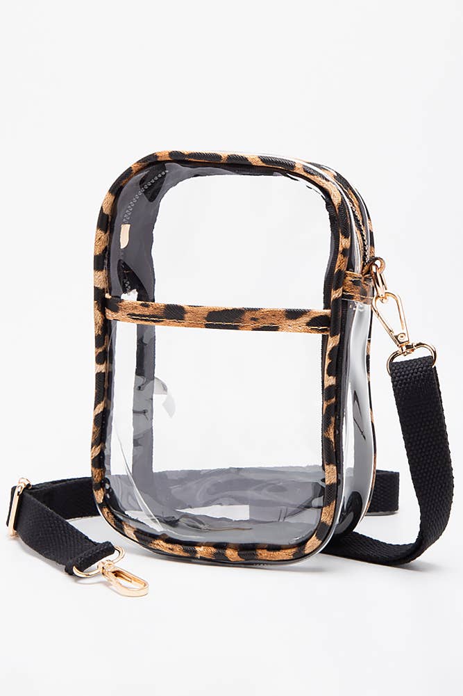 Clear Crossbody Stadium Bag