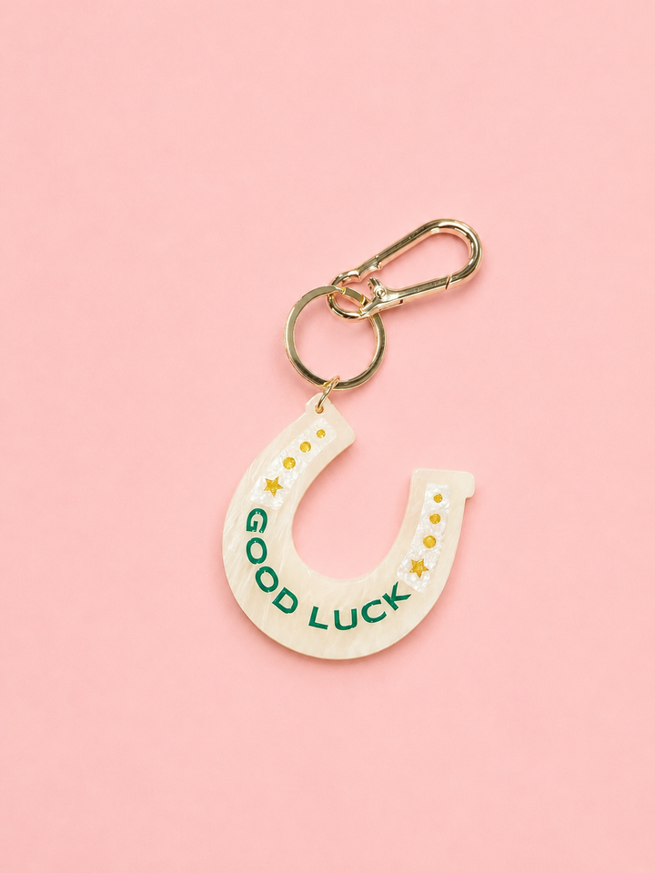 Keychain & Bag Charm-Good Luck Horseshoe