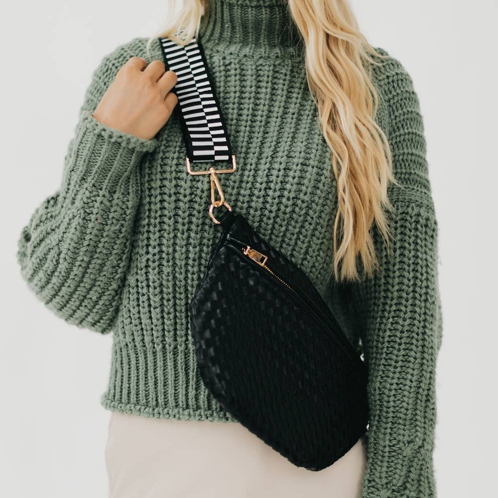 Bum Bag-Westlyn Woven Leather