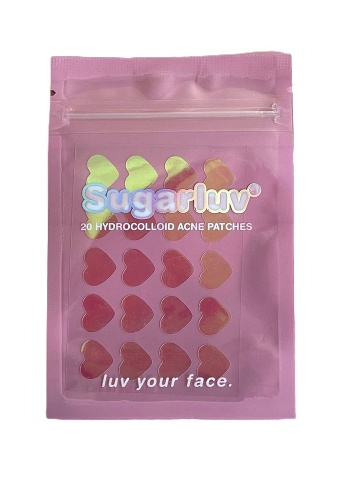 Pimple Patch-Hydrocolloid Acne Patches Holographic Hearts 20 Count