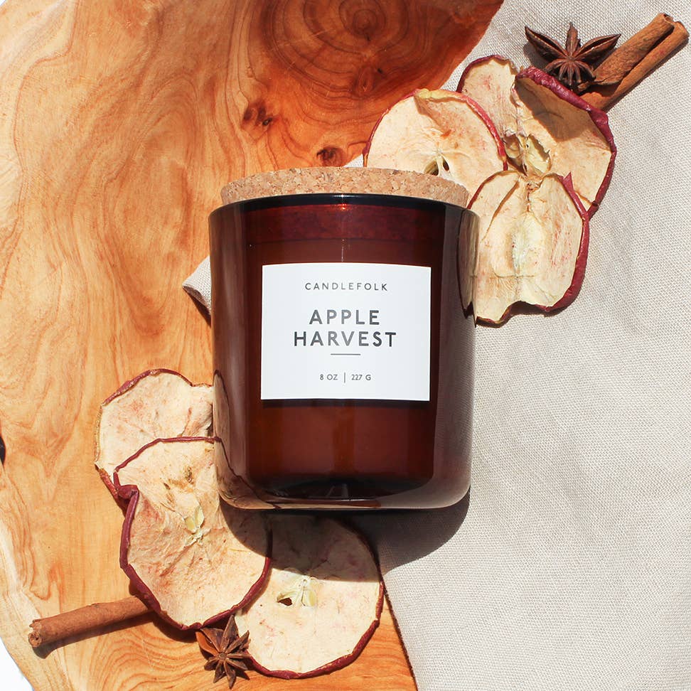 8 oz Tumbler Soy Candle-Apple Harvest