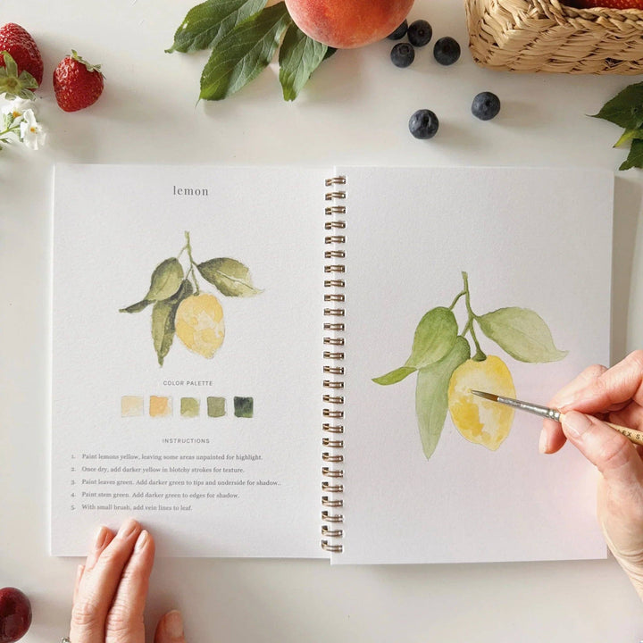 Watercolor Workbook-Fruit