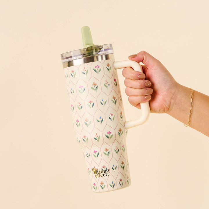 40 oz Lifestyle Flip Straw Tumbler-Handpicked For You