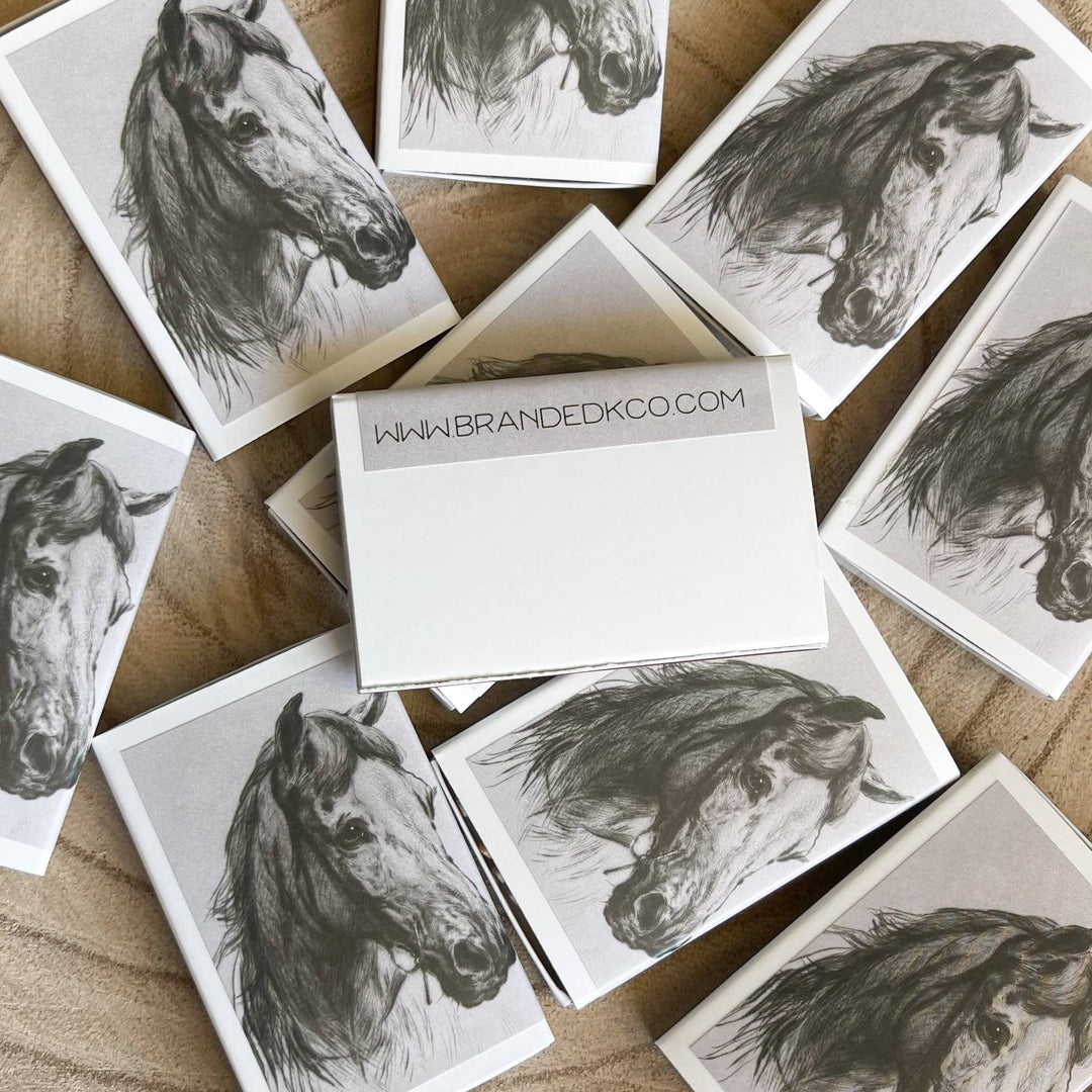 Match Set-Horse Portrait// Vintage Landscape