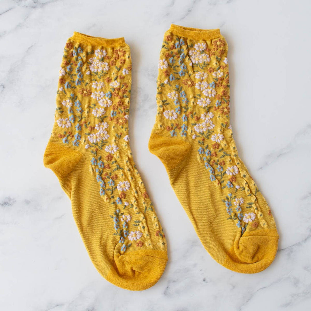 Casual Socks-Romantic Floral