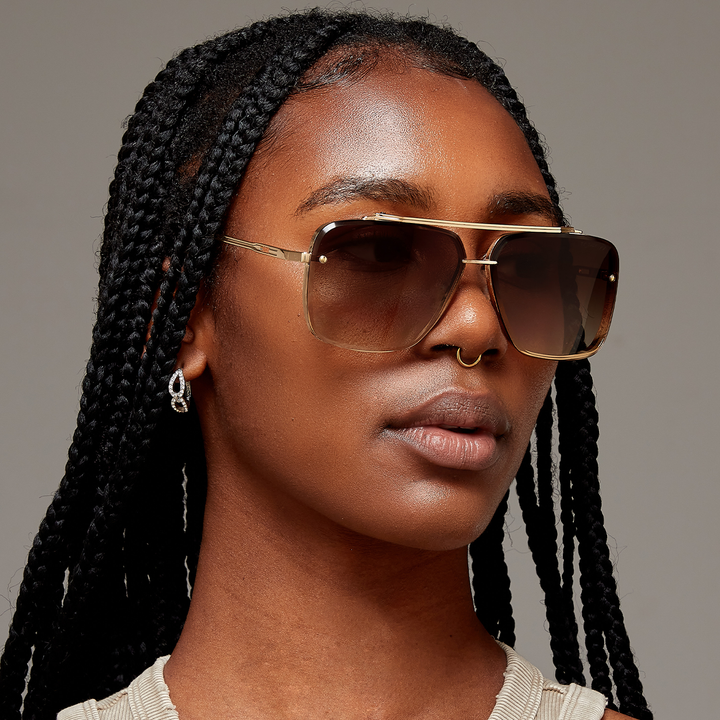 Sunglasses-Bella Coffee Tangle Free