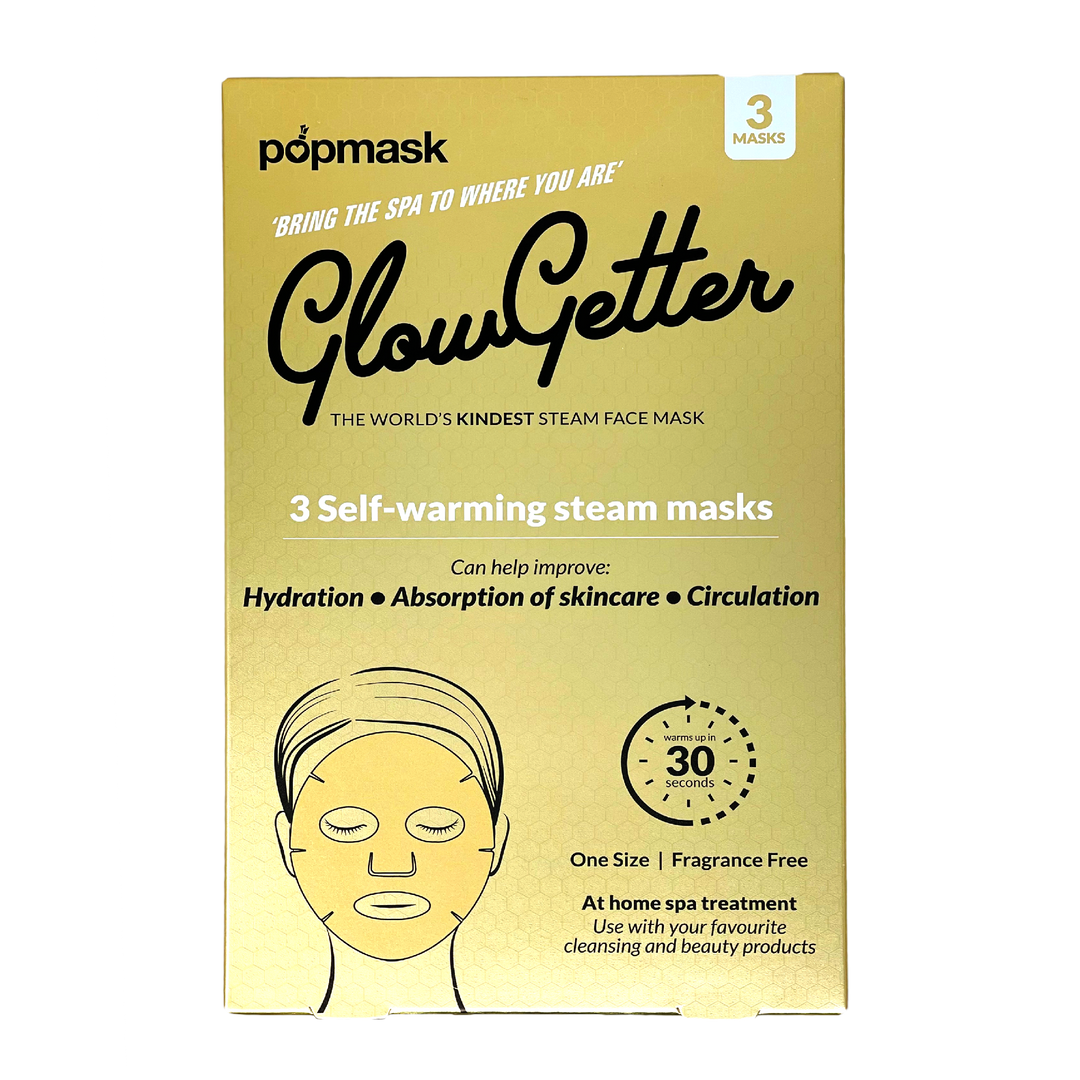 Glow Getter Self-Heating Steam Mask – 3 Pack