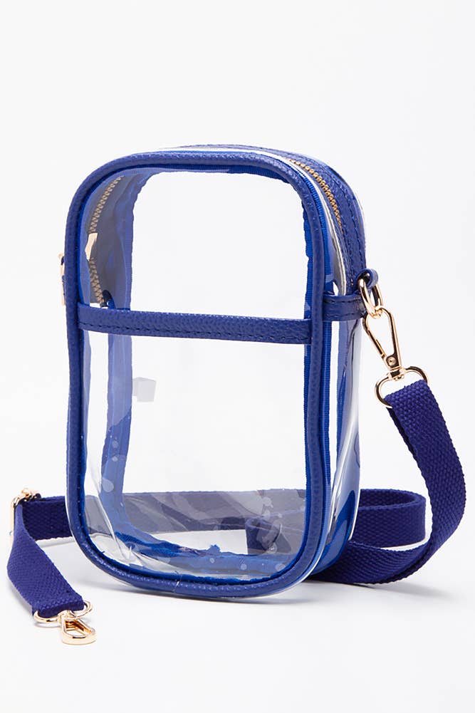 Clear Crossbody Stadium Bag