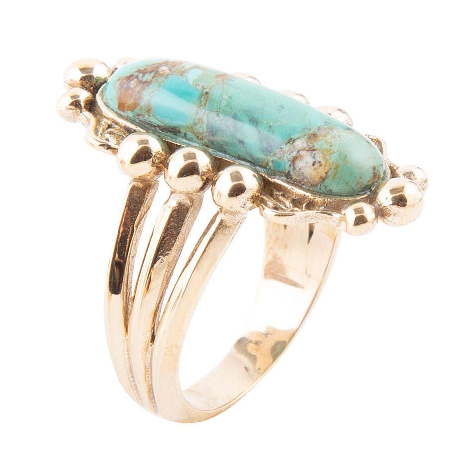 Ring-Plateau Turquoise