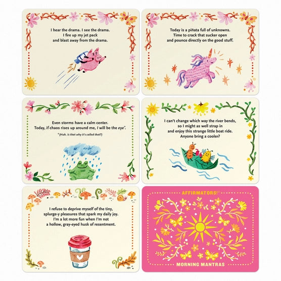Affirmators!  Morning Mantras