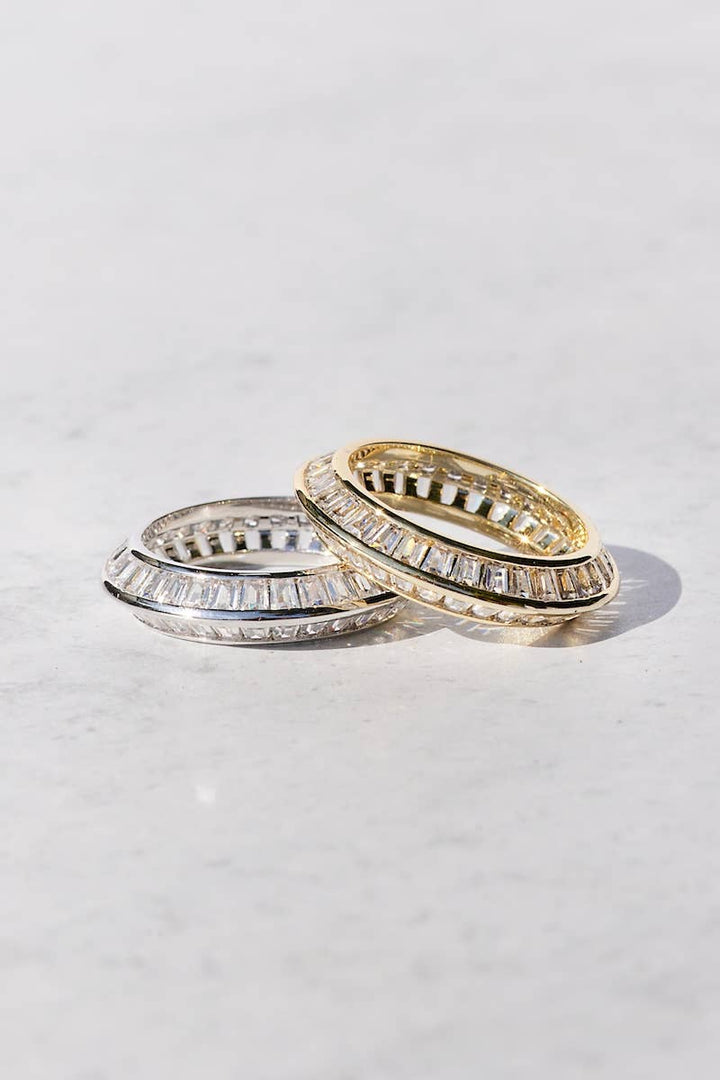 Ring-Yellow Gold Razor Edge