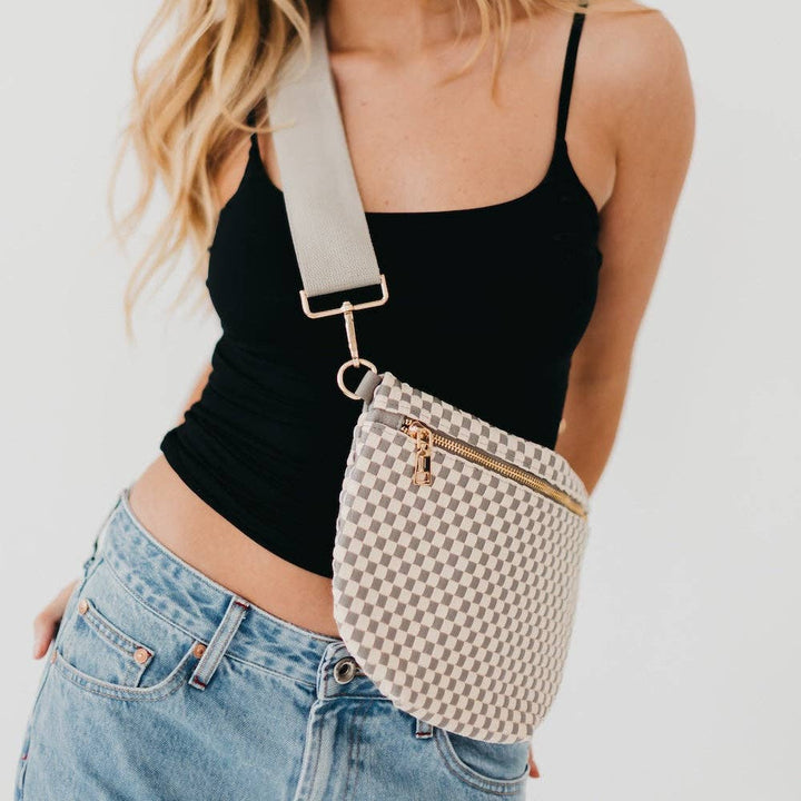 Bum Bag-Westlyn Woven Leather