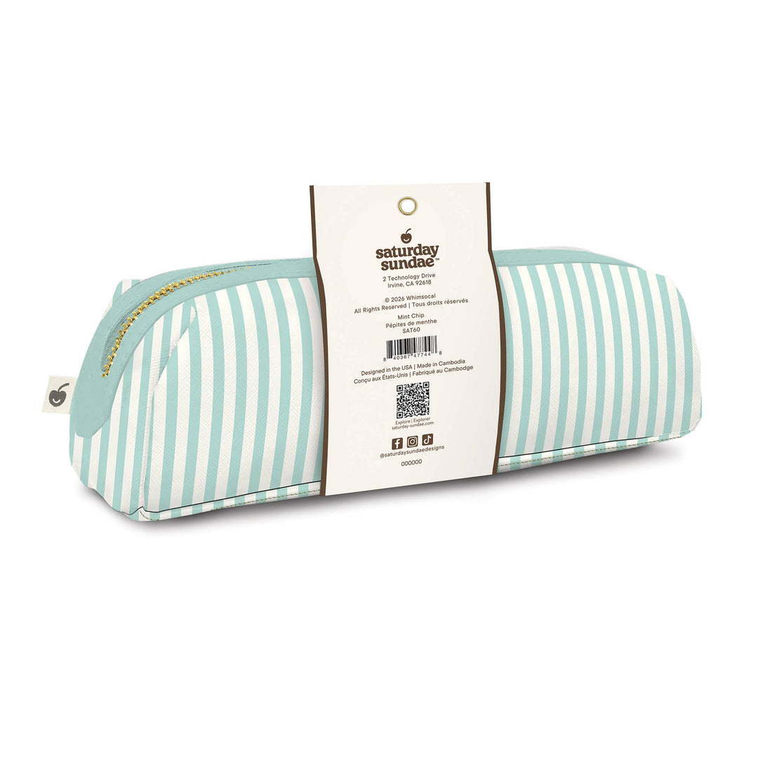 Pencil Pouch-Mint Chip Milkshake