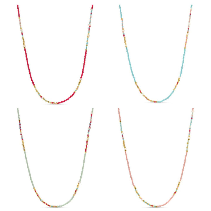 Assorted Seed Bead & Fresh Water Pearl Necklaces